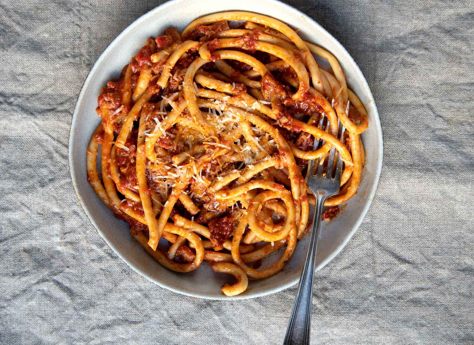 Bucatini all’Amatriciana