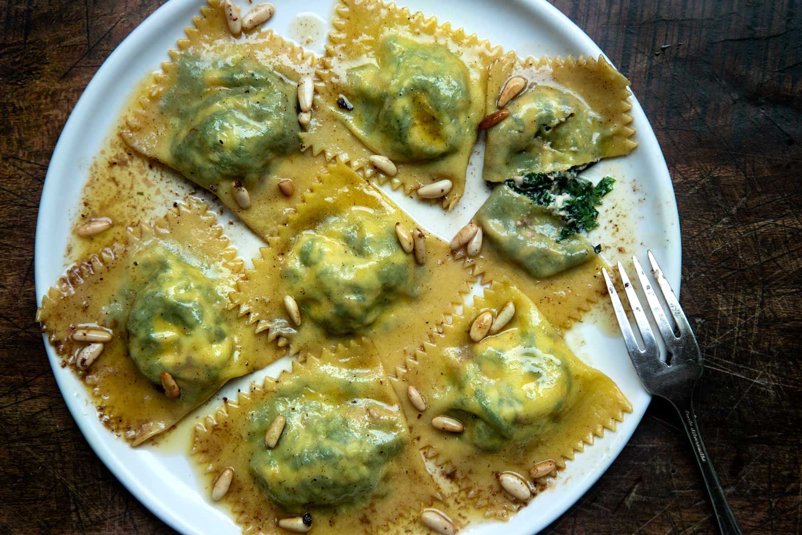 Chard Ravioli